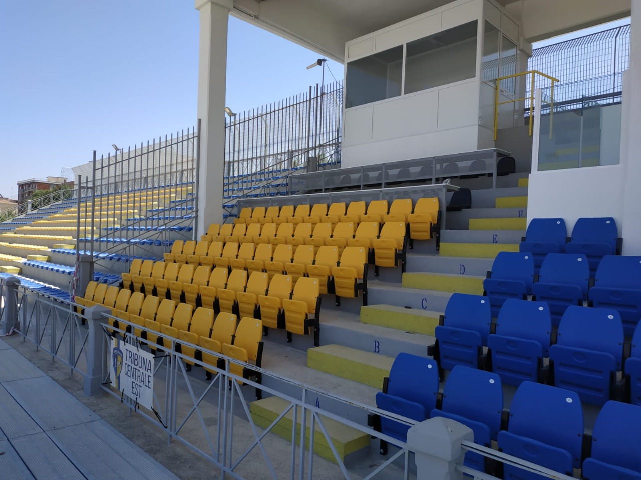 Gallery foto n.3 Prefabricated stands G2M - Monterisi Stadium 