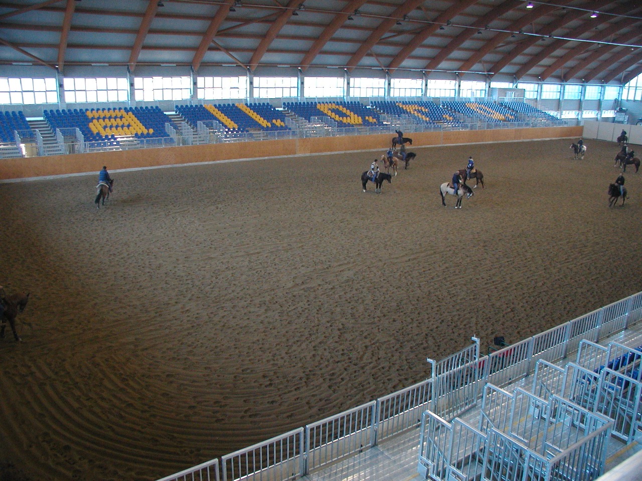 Gallery foto n.2 Prefabricated stands M12/1 - Horse Riding Center 