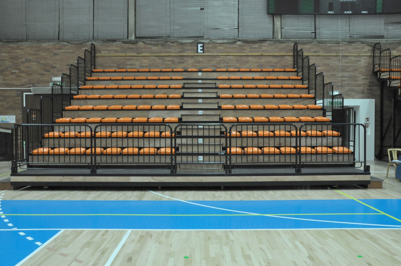 Gallery foto n.2 Telescopic stands - Nymburk Sports Hall 