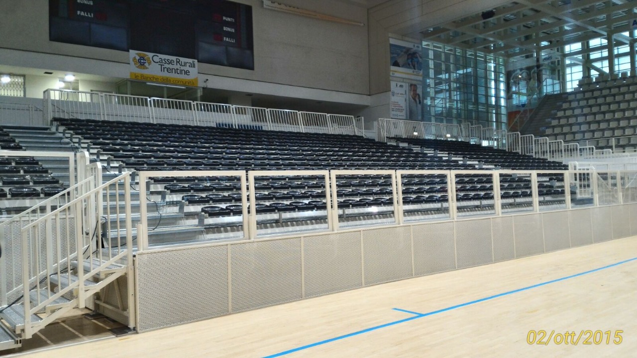Gallery foto n.1 Prefabricated stand M14/1 - BLM Group Arena 