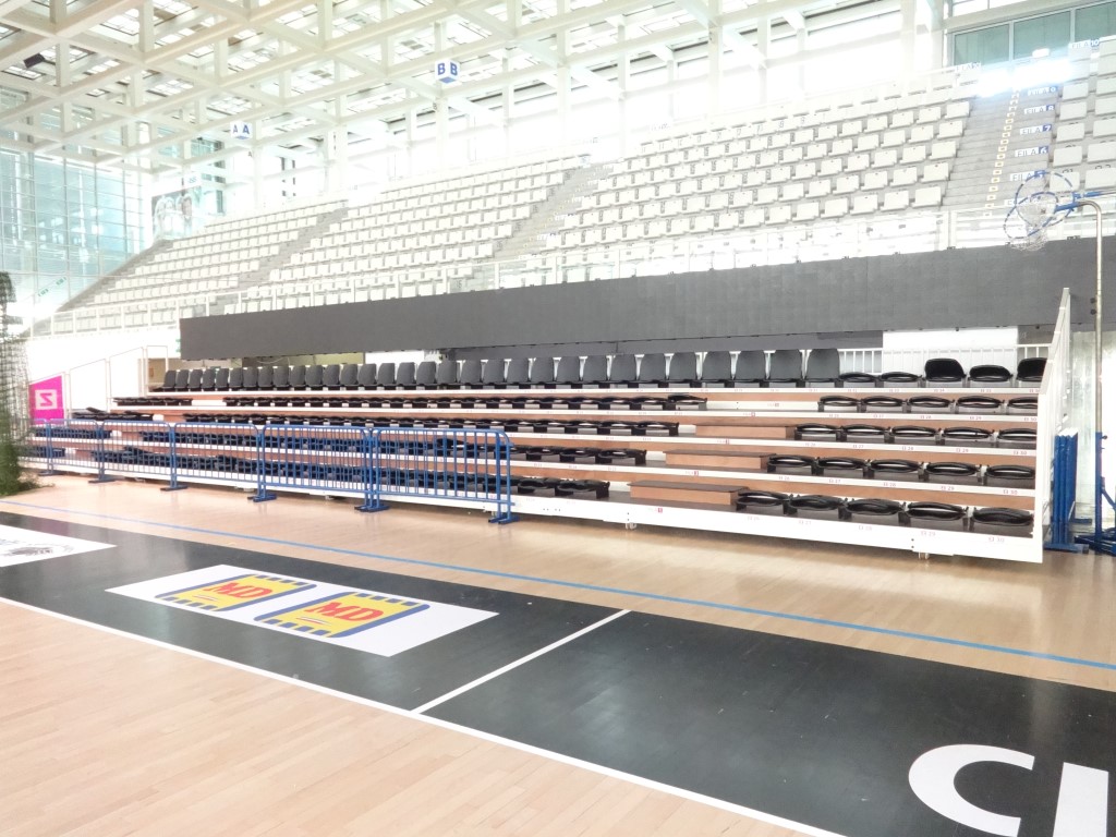 Gallery foto n.4 Telescopic stands - BLM Group Arena 