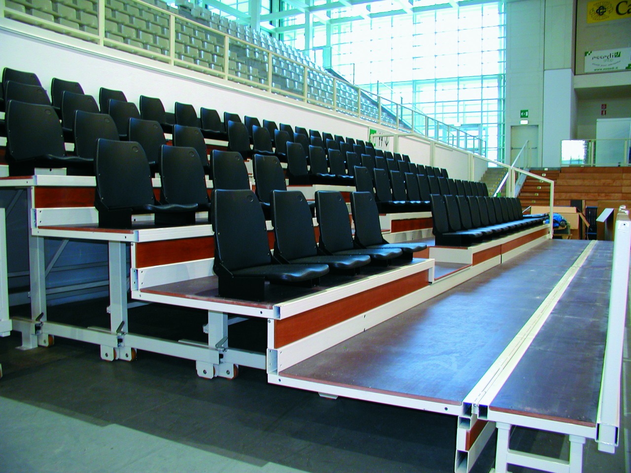 Gallery foto n.6 Telescopic stands - BLM Group Arena 