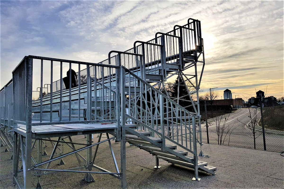 Gallery foto n.3 Prefabricated stand G2M6/1 - Leon Arena