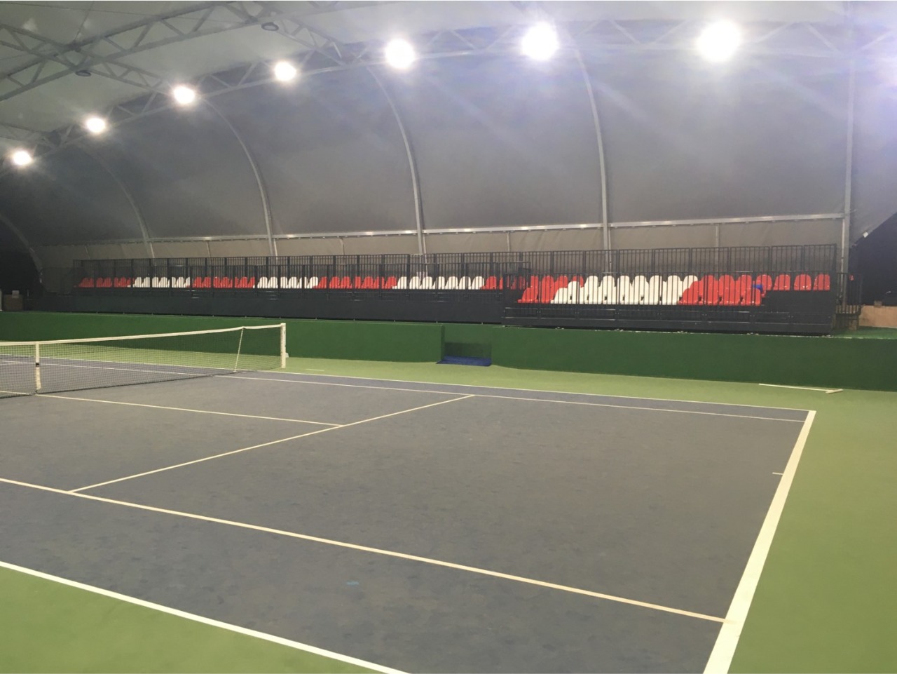 Gallery foto n.1 Tribuna prefabbricata SP3/0 - Tennis Padel Soleil