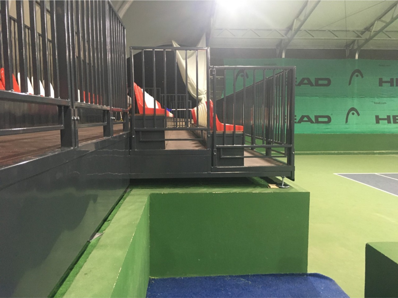 Gallery foto n.2 Tribuna prefabbricata SP3/0 - Tennis Padel Soleil