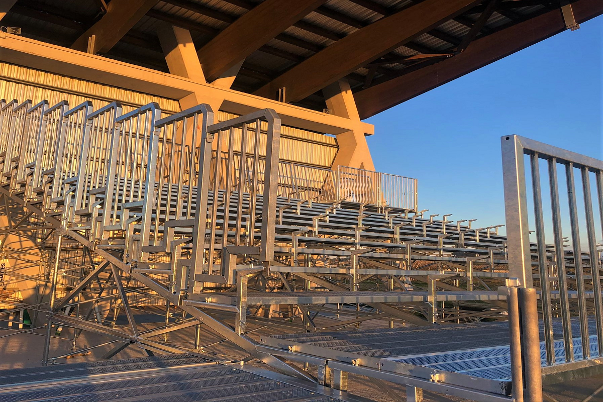 Gallery foto n.3 Tribuna prefabbricata M13/1 - Stadio Le Fornaci