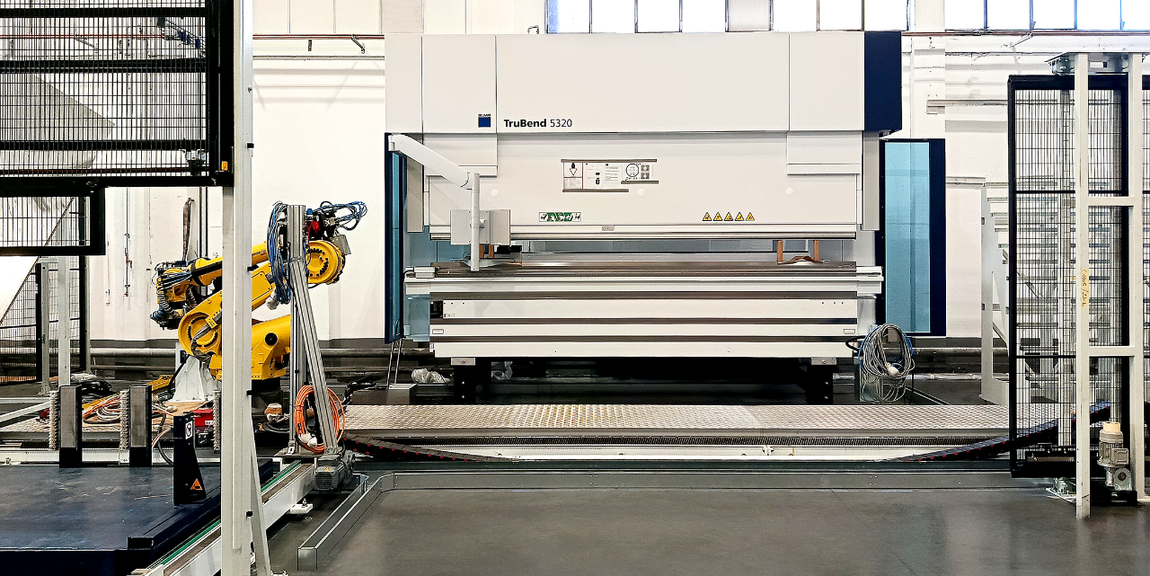 New TRUMPF press brake at CETA