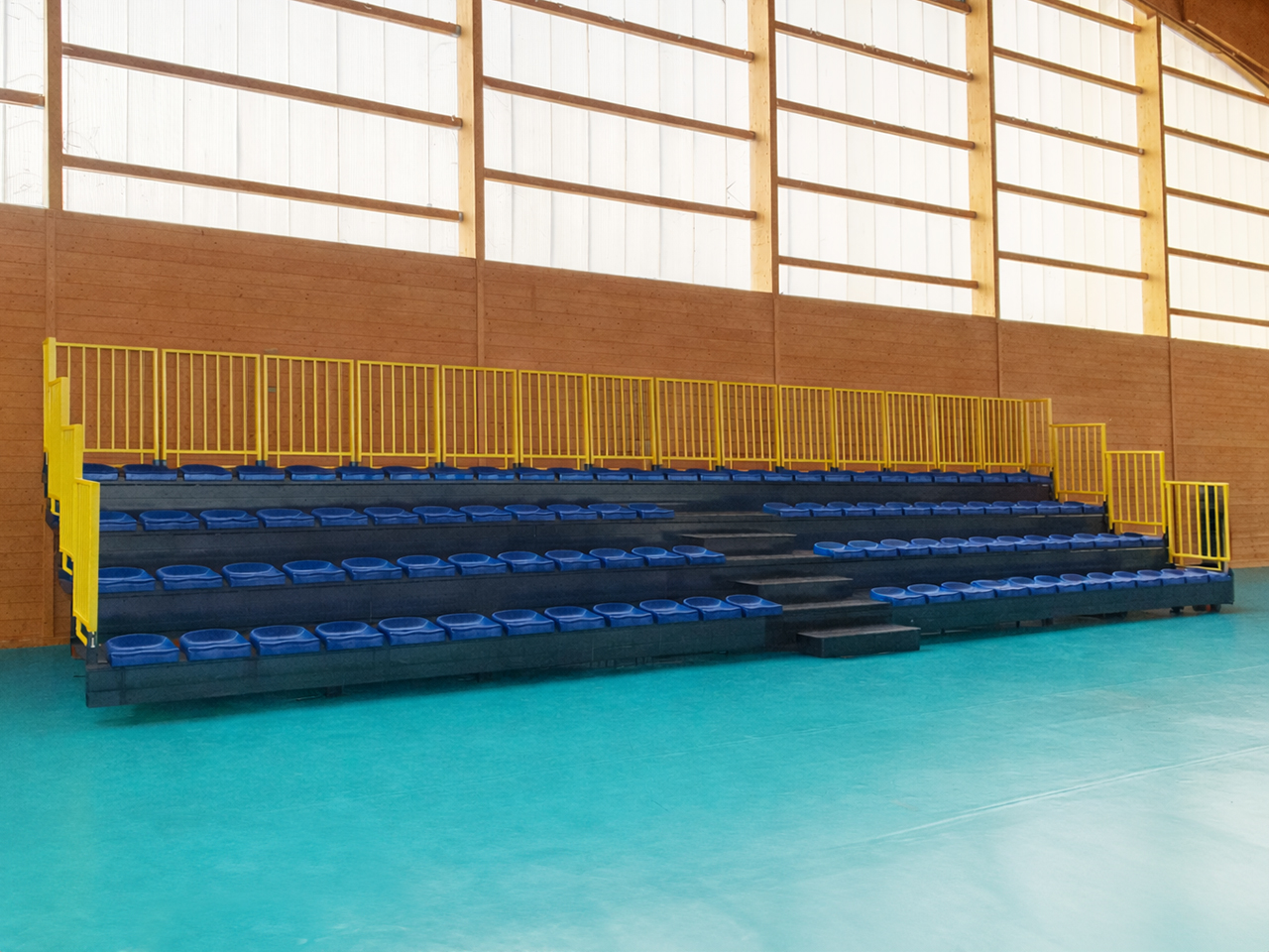 CETA Telescopic Grandstands for Sports Facilities in Parma